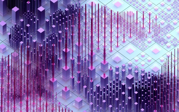 HD wallpaper Cube Mesh  Abstract  Big Data and Data Mining Concept   With Copyspace  Wallpaper Flare